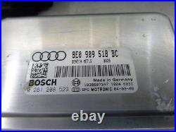 02 Audi B6 A4 1.8T A/T Key Set ECU Instrument Cluster Speedo Gauges OEM