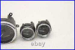 04-07 Harley Davidson Electra Glide Speedo Tach Volt Oil Fuel Air Gauge Set