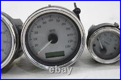 08-13 Harley Davidson Street Road Glide Speedo Air Fuel Volt Oil Gauges