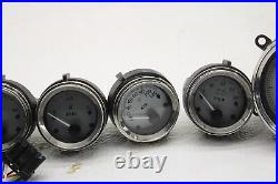 08-13 Harley Davidson Street Road Glide Speedo Tach Oil Fuel Air Volt Gauge