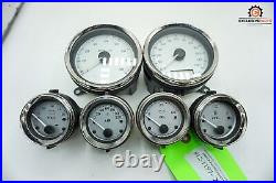 09 Harley Street Glide Touring Tacho Speedo Fuel Volt Oil Air Gauges 21K 1197