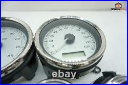 09 Harley Street Glide Touring Tacho Speedo Fuel Volt Oil Air Gauges 21K 1197