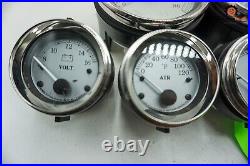 09 Harley Street Glide Touring Tacho Speedo Fuel Volt Oil Air Gauges 21K 1197