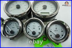 09 Harley Street Glide Touring Tacho Speedo Fuel Volt Oil Air Gauges 21K 1197