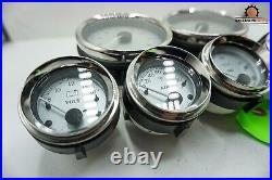 09 Harley Street Glide Touring Tacho Speedo Fuel Volt Oil Air Gauges 21K 1197