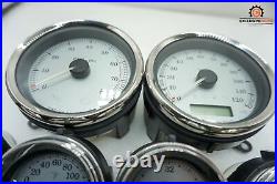 09 Harley Street Glide Touring Tacho Speedo Fuel Volt Oil Air Gauges 21K 1197