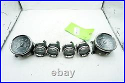 10 Harley Electra Ultra Touring Tacho Speedo Fuel Volt Oil Air Gauges 49K 1230