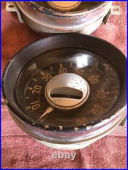 1954 1955 Chevrolet Truck Original Speedo Gauge Cluster/Temperature/Generator