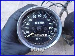 1969 Yamaha DS6 Y791-1 speedometer speedo tachometer tach gauge set for parts