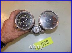 1971 Kawasaki F7 Enduro ignition speedometer speedo tachometer tach gauge set