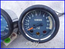 1973 Yamaha RD200 Y858 speedometer speedo tachometer tach gauge set works