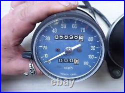 1975 Honda CB200 Twin H1609-1 speedometer speedo tachometer tach gauge set