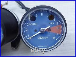 1975 Honda CB200 Twin H1609-1 speedometer speedo tachometer tach gauge set