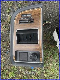 1976 1991 Ford Econoline Van E150 250 XLT WoodGrain Dash Bezel wood oem trim