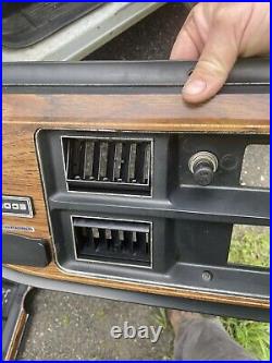 1976 1991 Ford Econoline Van E150 250 XLT WoodGrain Dash Bezel wood oem trim