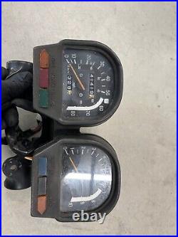 1981 81-83 Yamaha XV750 XV 750 Virago Gauge Set Speedo Tach Speedometer Signals