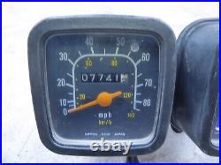 1981 Suzuki TS100 Enduro S961 speedometer speedo gauge indicator panel set