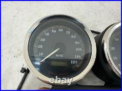 1999 Harley Davidson Dyna Speedometer Tach RPM Gauge Set Speedo Tacometer