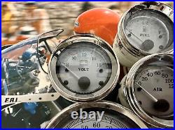 2009 Harley Street Glide Touring Tacho Speedo Fuel Volt Oil Air Gauges 22K