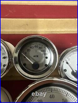 2010 Harley Road Glide Touring OEM Tach Speedo Fuel Volt Oil Air Gauges 34K Nice