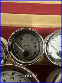 2010 Harley Road Glide Touring OEM Tach Speedo Fuel Volt Oil Air Gauges 34K Nice