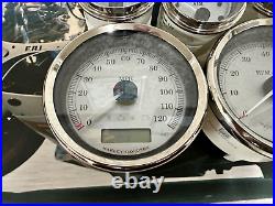 2010 Harley Road Glide Touring OEM Tach Speedo Fuel Volt Oil Air Gauges 4K Nice