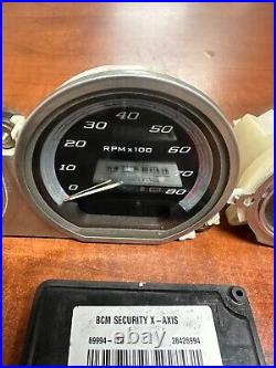 2014-2016 Harley Davidson Electra Glide TOURING ECU BCM ECM SPEEDO GAUGE SET