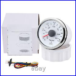 6 Gauge Set 110mm GPS Speedo 80MPH Tacho 8000RPM&Fuel/Oil/Temp/Volt With Sensor