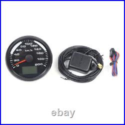 6 Gauge Set 5.2cm For Speedo Tacho Fuel Level Gauge Oil Pressure Volt Water Temp