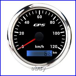 6 Gauge Set 85mm GPS Speedo 120km/h Tacho&52mm Fuel Water Temp Oil Pressure Volt