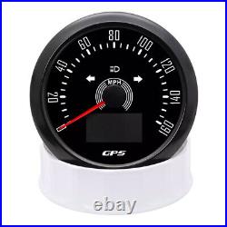 6 Gauge Set 85mm GPS Speedo Tacho & 52mm Fuel Level Water Temp Oil Pressure Volt