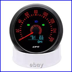 6 Gauge Set 85mm GPS Speedo Tacho & 52mm Fuel Level Water Temp Oil Pressure Volt