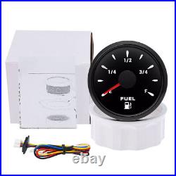 6 Gauge Set 85mm GPS Speedo Tacho & 52mm Fuel Level Water Temp Oil Pressure Volt