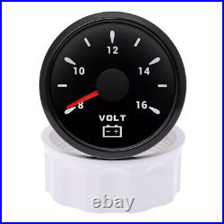 6 Gauge Set 85mm GPS Speedo Tacho & 52mm Fuel Level Water Temp Oil Pressure Volt