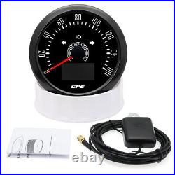 6 Gauge Set 85mm GPS Speedo Tacho & 52mm Fuel Level Water Temp Oil Pressure Volt