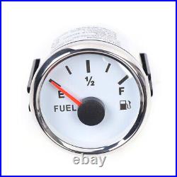 6 Gauge Set Speedo 8000RPM Tacho/ Fuel Volt Meter Oil pressure Temp fit Car Boat