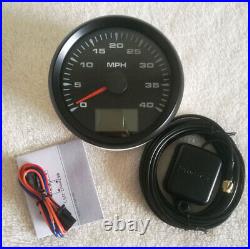 6 Gauge Set With Senders 40MPH Odo Trip Speedo Tacho Fuel Volt Oil Pressure Temp