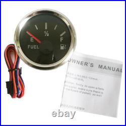 6 Gauge Set with Sender 120MPH Speedo Tacho Fuel Temp Volt Oil Pressure US STOCK