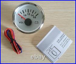 6 Gauge Set with Senders 200KM/H Speedo Tacho Fuel Volts Oil Pressure Temp White