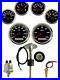 6-Gauge-Set-with-Senders-GPS-Speedo-120MPH-Tacho-Fuel-Volts-Temp-Black-USA-STOCK-01-appe