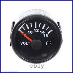 6 Gauge Speedo Tacho Fuel Level Oil Pressure Volt Water Temp Gauge For Car Boat