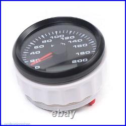 6 Gauge Speedo Tacho Fuel Level Oil Pressure Volt Water Temp Gauge For Car Boat