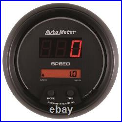 6300 Autometer 6300 Sport Comp Digital 5 Gauge Set Fuel/Oil/Speedo/Volt/Water