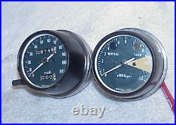 74 76 Honda CL360 CB360 Scrambler speedometer speedo tachometer tach gauge set