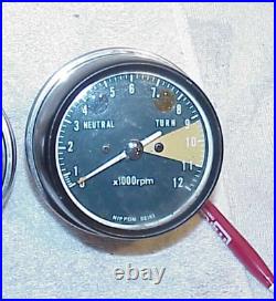 74 76 Honda CL360 CB360 Scrambler speedometer speedo tachometer tach gauge set