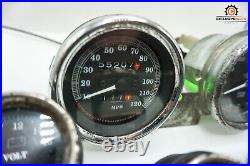 97 Harley Electra Ultra Touring Tacho Speedo Fuel Volt Oil Air Gauges 55K 1195