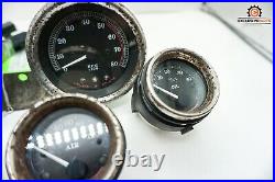 97 Harley Electra Ultra Touring Tacho Speedo Fuel Volt Oil Air Gauges 55K 1195