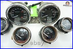 97 Harley Electra Ultra Touring Tacho Speedo Fuel Volt Oil Air Gauges 55K 1195