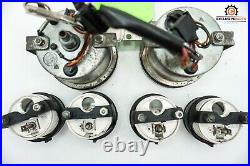 97 Harley Electra Ultra Touring Tacho Speedo Fuel Volt Oil Air Gauges 55K 1195