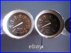 ALFA ROMEO Giulia Sprint GT GTV Step Nose SET of 4 VEGLIA GAUGES Speedo & Tach +